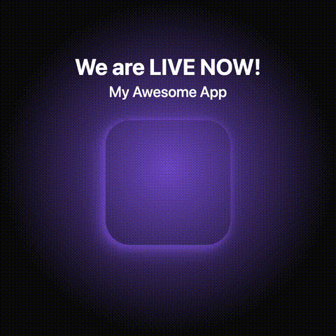 LaunchClip template animation