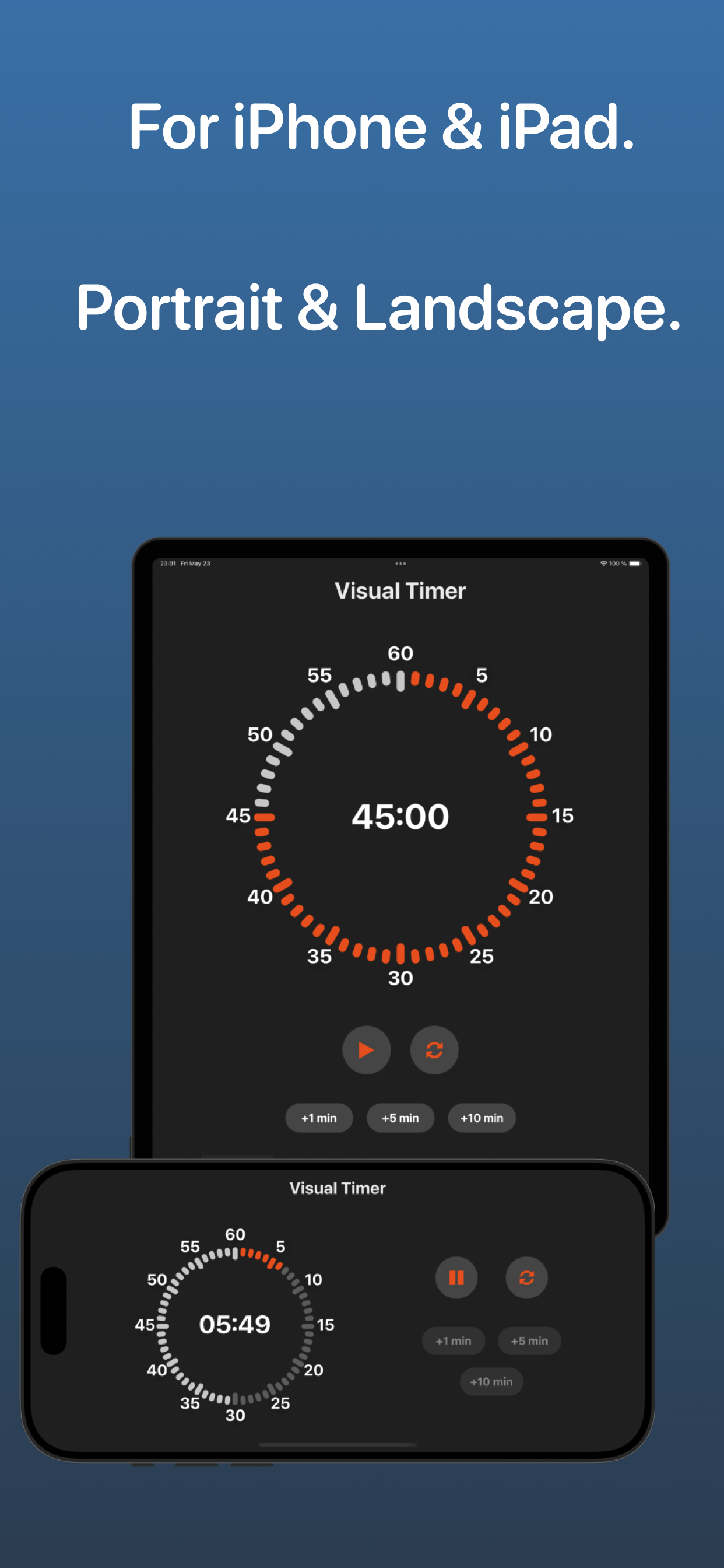 Works on iPhone & iPad